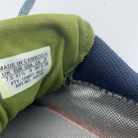 Salomon Outline Womens Size 9 GTX Waterproof Blue Hiking Shoes Sneakers 406188 - Picture 8 of 8